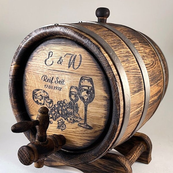 Handmade Vintage Oak Whiskey Barrel Table At ₹ 10500/piece