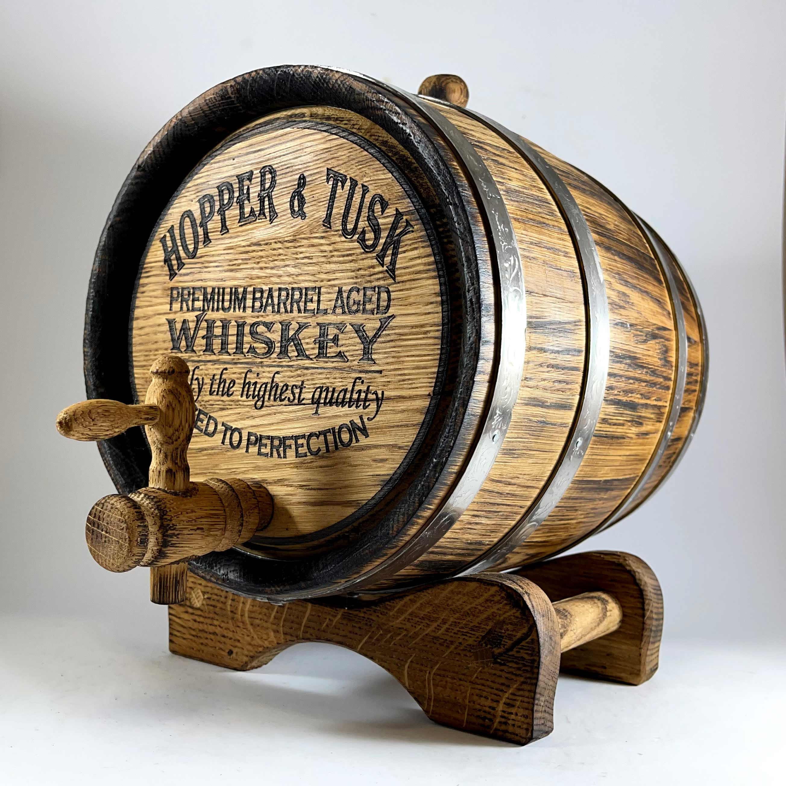 Custom Whiskey Barrel 12351015L Oak Keg Personalized Etsy