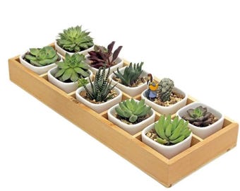 Custom Wooden Planter Box – Rustic Handmade Cachepot, Rectangular Wooden Flower Pot Cover, Multiple Sizes, Indoor & Outdoor Wooden Decor