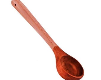 Louche en bois personnalisée pour sauna, 41 cm, accessoire de sauna en cèdre du Canada, mesure d'eau rustique gravée, outil de sauna fait main, grande louche en bois