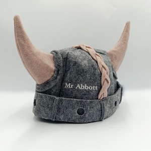 Individueller Wikinger Sauna Hut, Wikinger Helm, Bad Accessoires, Einzigartiges Geschenk & Logo, Unisex finnische Sauna Halloween image 4