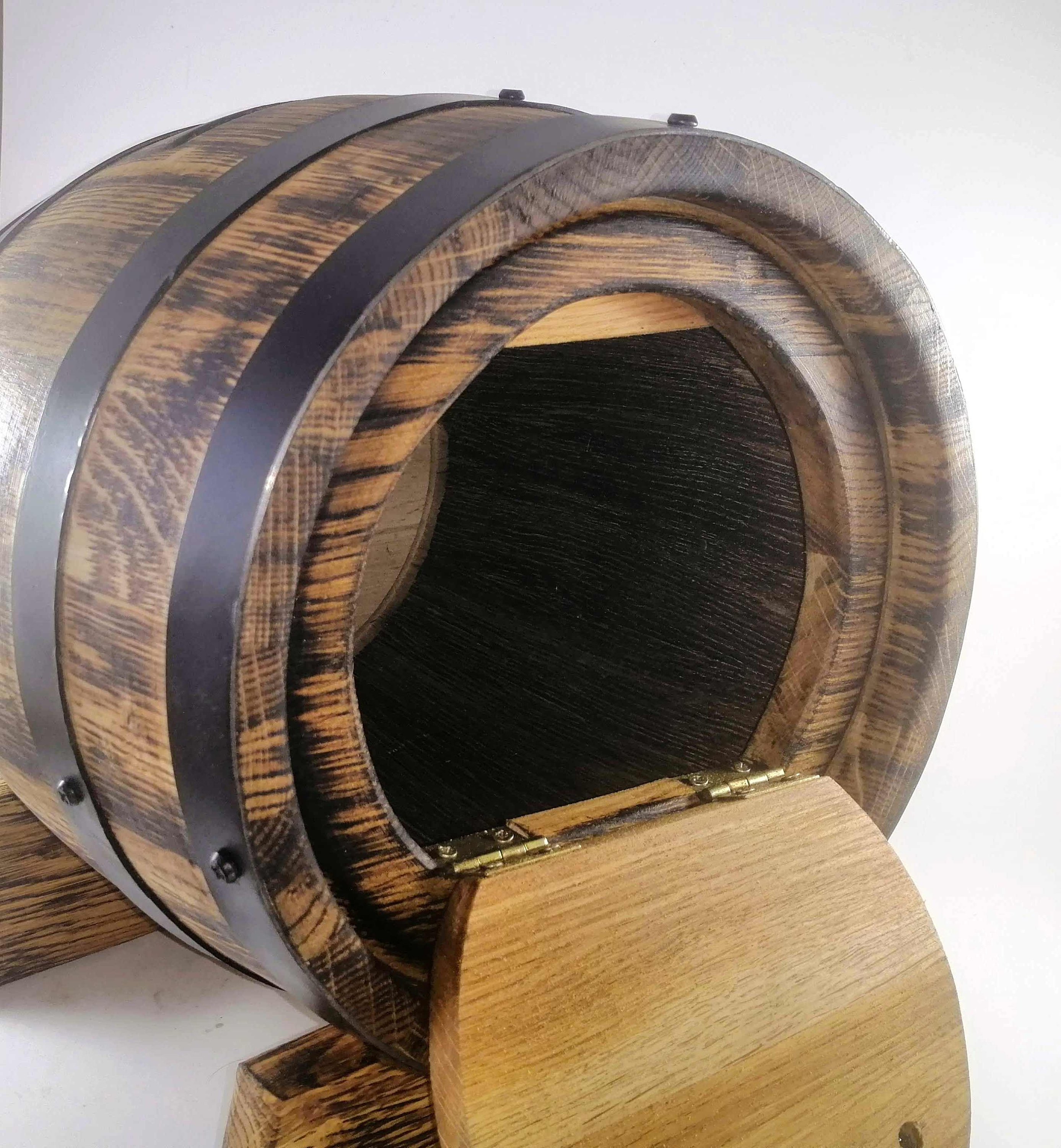 Wedding Barrel Card Box 10L Personalized Oak Whiskey Barrel Etsy