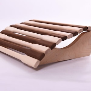 Flexible Anatomical Thermo Headrest, Wooden Pillow, Russian Bath, Spa & Sauna Accessories Steam Bath Unique Gift Finnish Sauna Relaxation