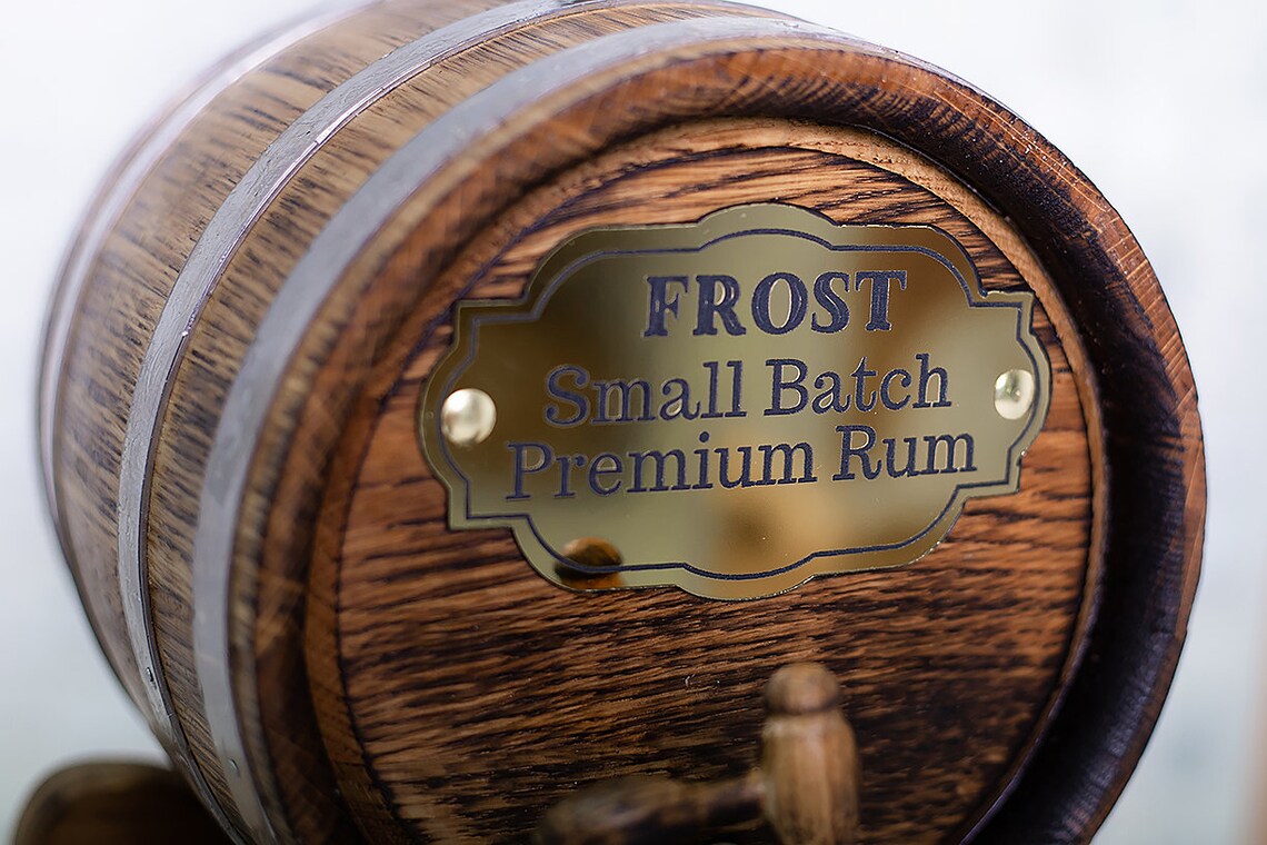 Barril de whisky de roble 1-3-5-10-15L barril personalizado | Etsy