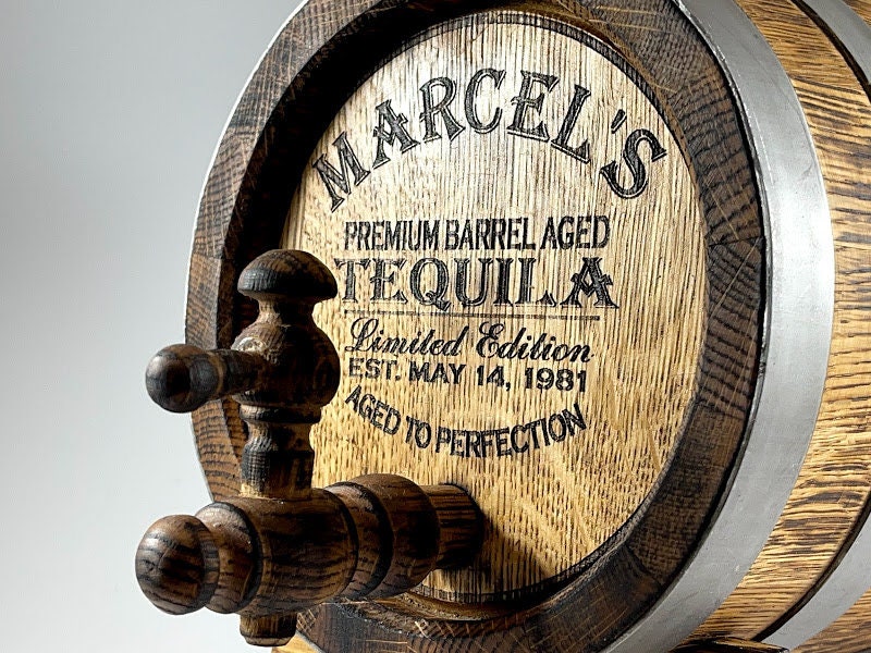 Tequila Barrel, Personalized