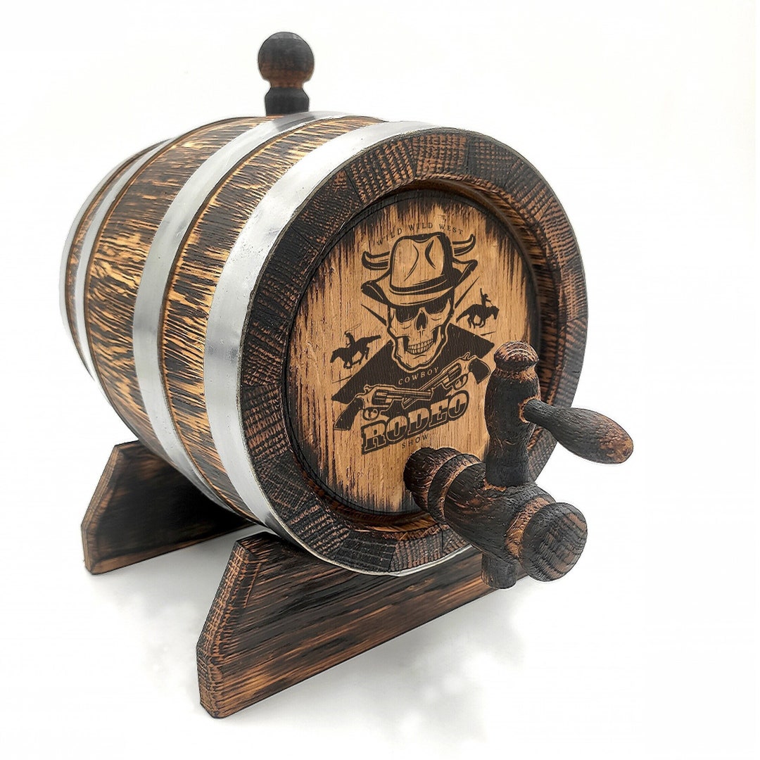 Personalized Oak Rum Cask, Pirate Keg, Custom Whiskywinerum Barrel