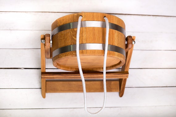 Shower bucket, Sauna accessories