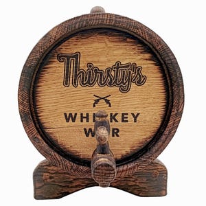 Personalized Oak Whiskey Barrel 1-2-3-5-10-15L, Whisky-Wine-Rum-Bourbon-Beer-Tequila Barrel, Gift for Men Him Dad Husband Oak Cask Wood Keg