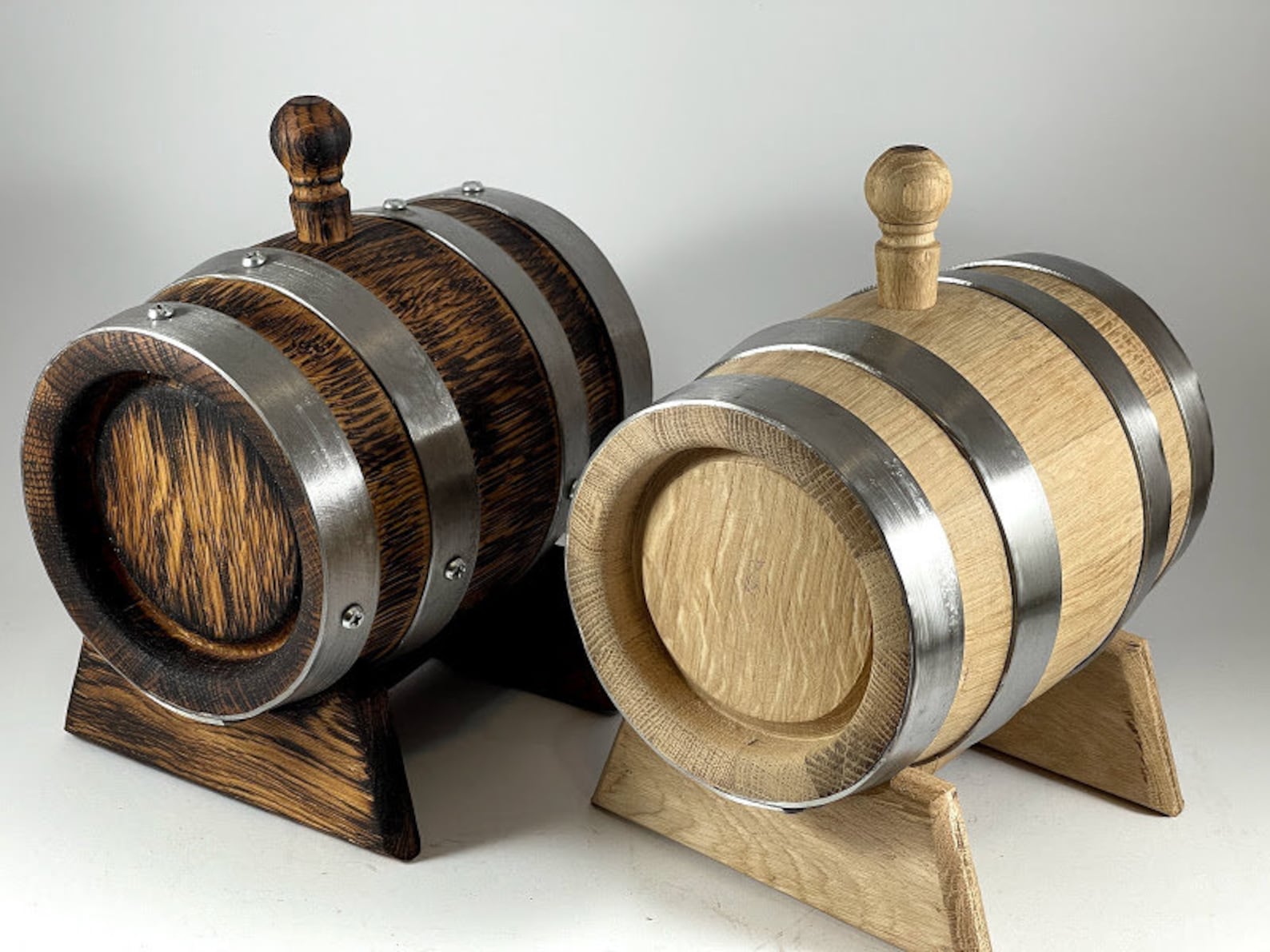 Mini Whiskey Barrel Oak Keg Personalized Wood Cask 12L Etsy