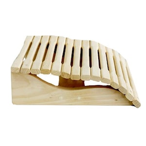 Flexible Anatomical Headrest For Sauna, Wooden Pillow, Russian Bath, Spa & Sauna Accessories Steam Bath Unique Gift Finnish Sauna Relaxation