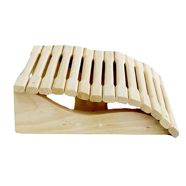 Appuie-tête anatomique flexible pour sauna, oreiller en bois, bain russe, spa et sauna accessoires bain à vapeur unique cadeau finlandais sauna relaxation