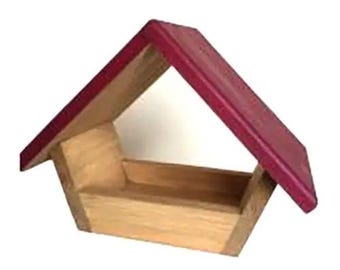 Handmade Wooden Birdhouse – Eco Friendly Nesting Box for Garden Birds | Natural Wood Outdoor Bird Nest Shelter, Ready Assembled Garden Decor