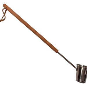 Wooden Sauna Ladle 60 cm, 300 ml for Bath - Sauna - Wood Bucket, Sauna Accessories, Wood Scoop, Sauna Gift, Large Wood Ladle Gift Bath Lover
