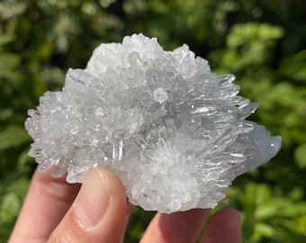 Sparkly Clear Quartz Cluster, Master Stone, Crystal Specimen, Healing Crystal, Home Decor, Crystal Gift, S, M, L