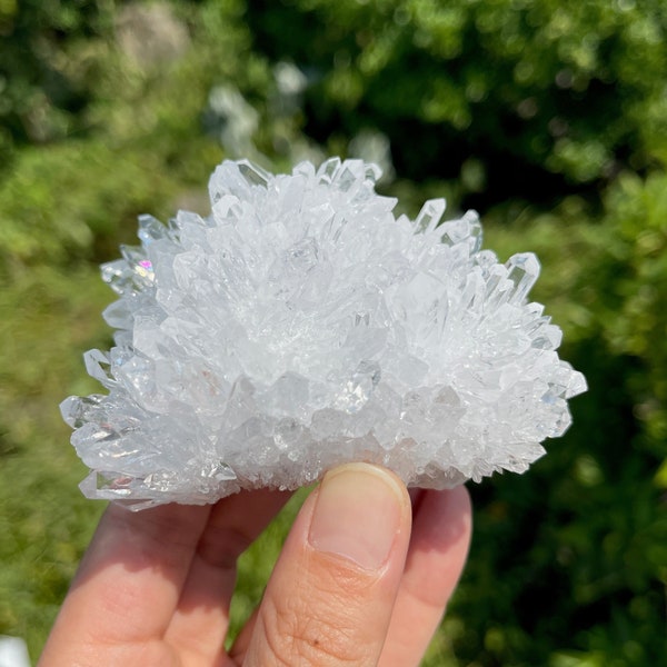 AAAA Clear Quartz Cluster, Genuine Clear Quartz Crystal Cluster, Healing Crystal, Energy Crystal, Crystal Specimen, Bulk Crystal