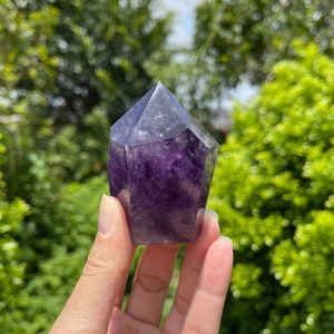 Amethyst Freeform, Natural Amethyst Tower, Genuine Crystal Freeform, Amethyst Freeform Tower, Healing Crystal