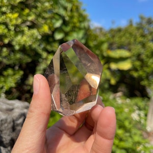 AAAA Clear Smoky Quartz Freeform, Natural Smoky Quartz Crystal Freeform, Healing Crystal, Energy Healing, 100g-160g