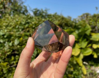 AAAA Clear Smoky Quartz Freeform, Natural Smoky Quartz Crystal Freeform,  Healing Crystal, Energy Healing, 100g-160g