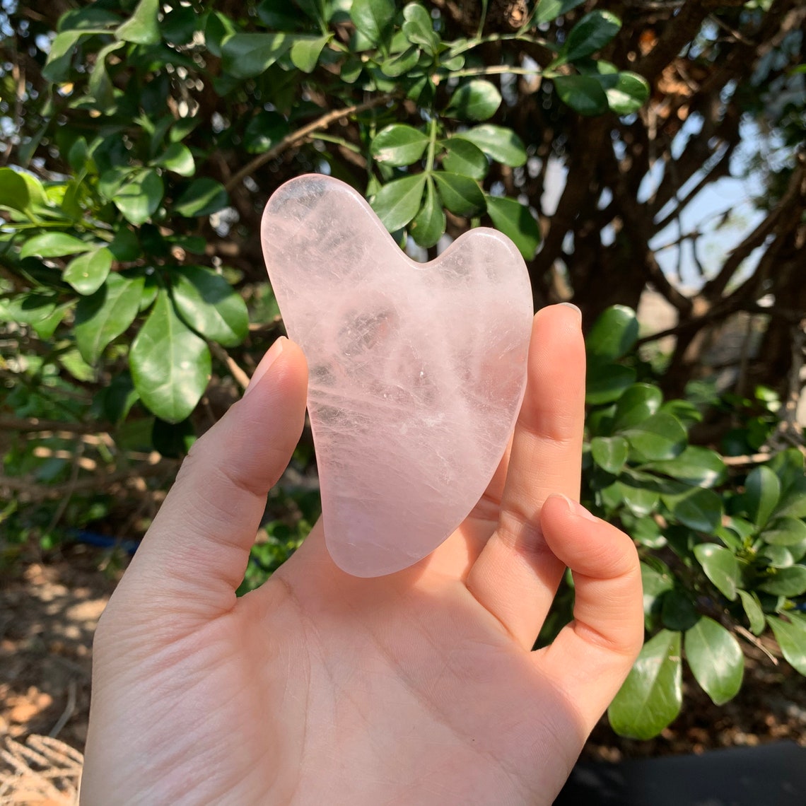 5 Types Crystal Gua Sha Facial Gua Sha Crystal Massage Tool Etsy