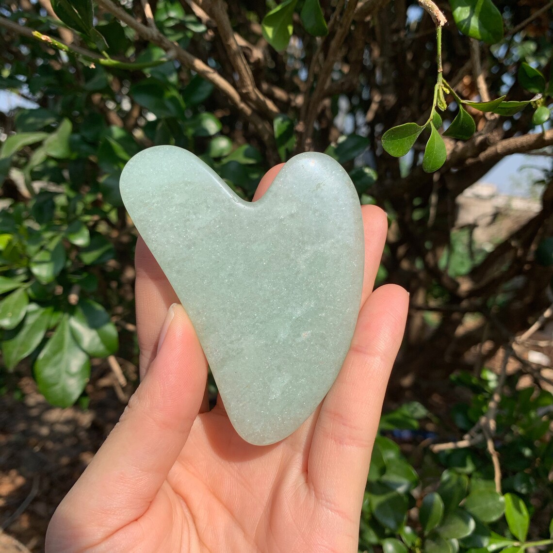 5 Types Crystal Gua Sha Facial Gua Sha Crystal Massage Tool Etsy