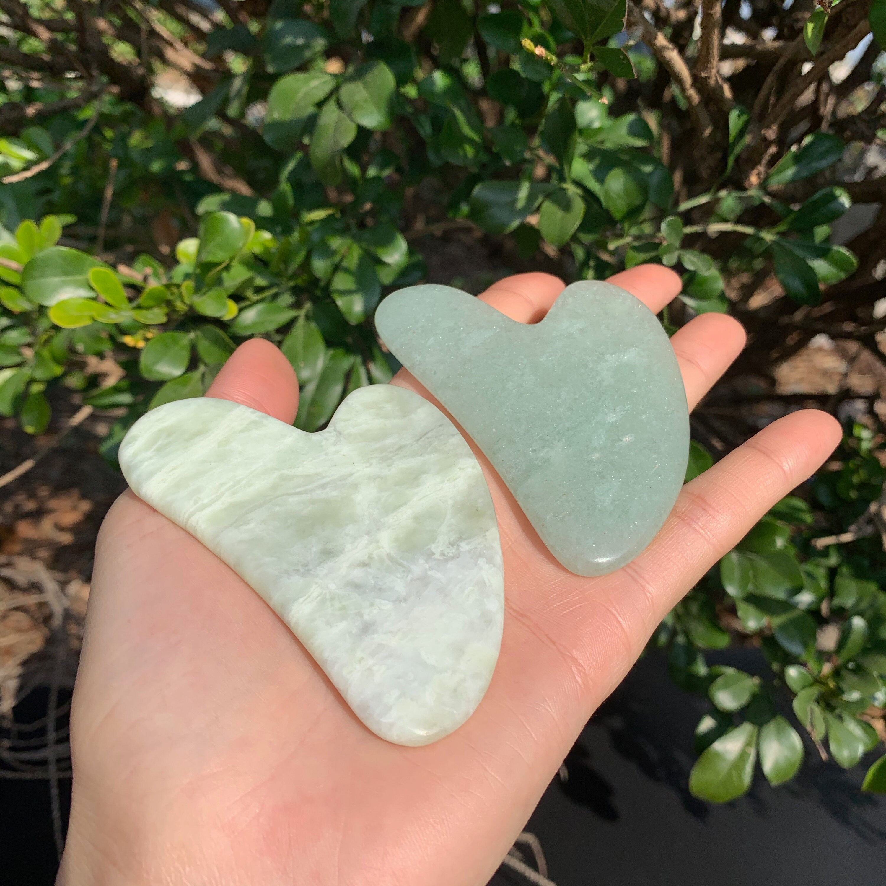 5 Types Crystal Gua Sha Facial Gua Sha Crystal Massage Tool Etsy