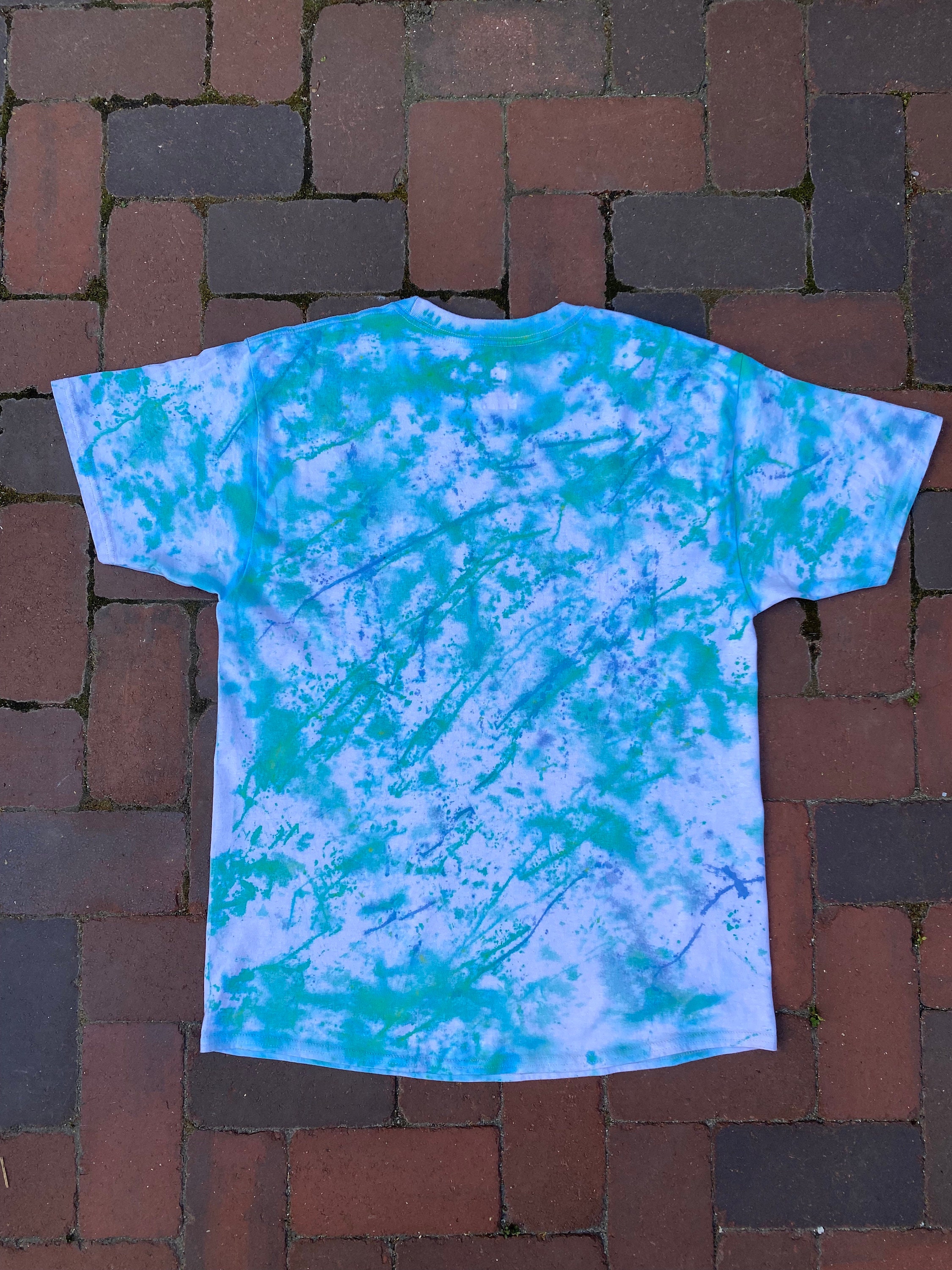 Blue Tie Dye Shirt
 blue tie dye shirt