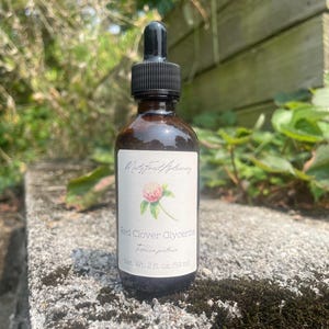 Red Clover Glycerite ~ Non-alcoholic tincture, herbal extract
