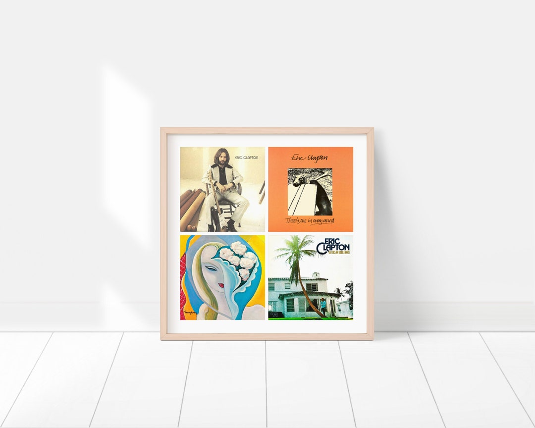 Eric Clapton Poster | Album Covers Wall Art | Music Albums Poster - Etsy