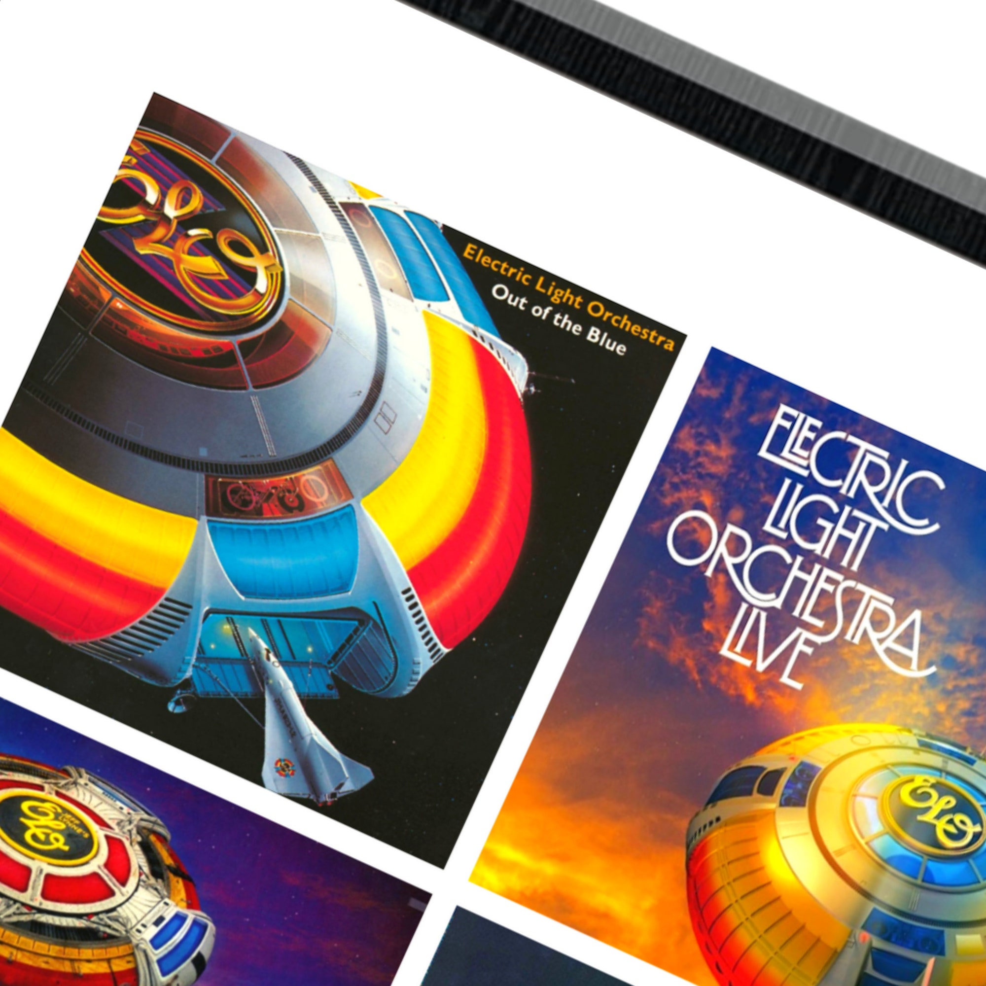 Discover Electric Light Orchestra Music Art Print / Poster For ELO Fans And Rock Music Lovers