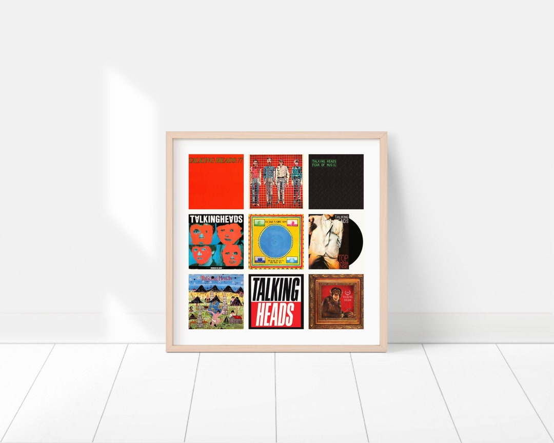Talking Heads Poster Talking Heads Album Covers Art Music Albums Poster Etsy