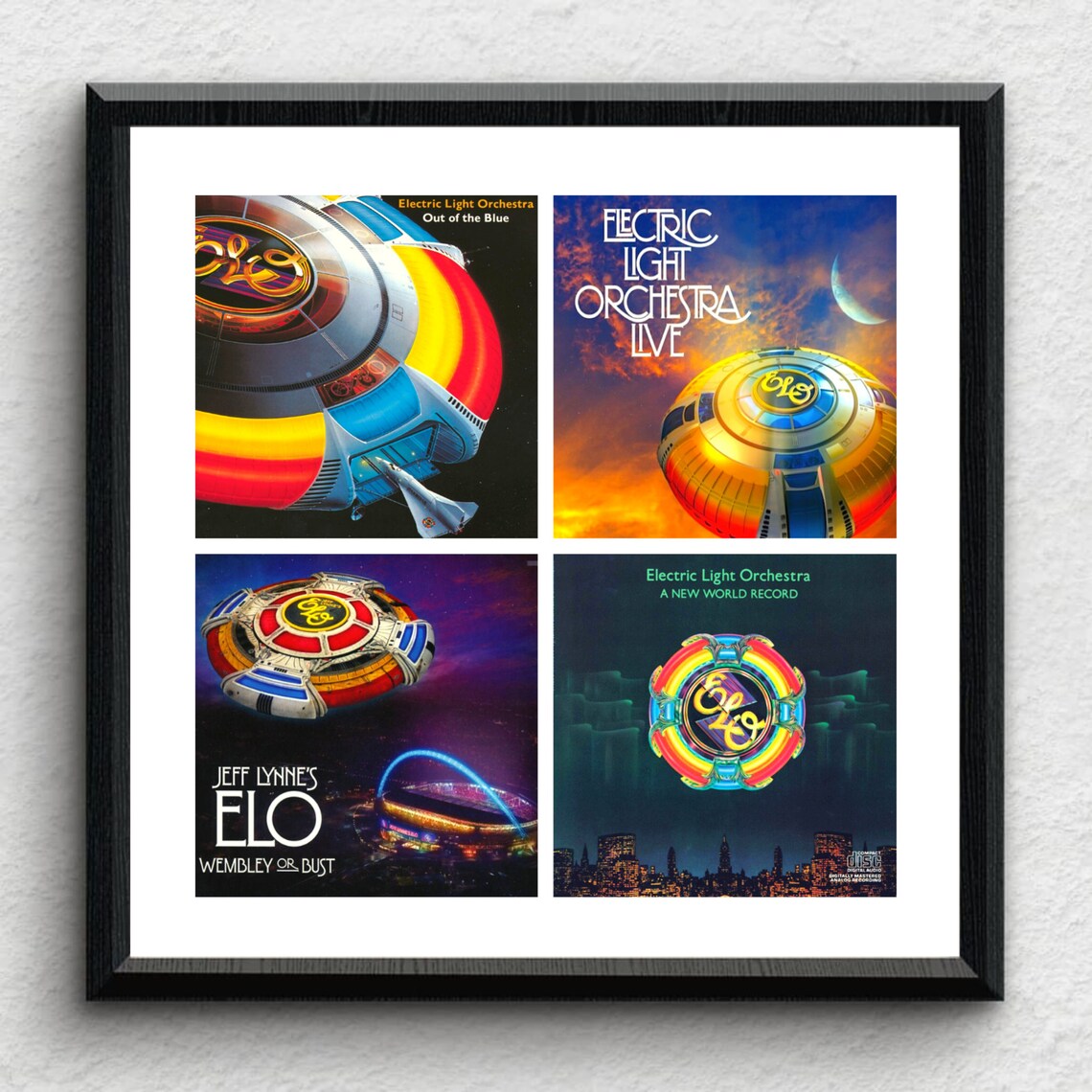 Electric Light Orchestra Music Art Print / Poster for ELO Fans Etsy