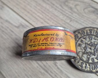 Rare pipe tobacco tin 1900s