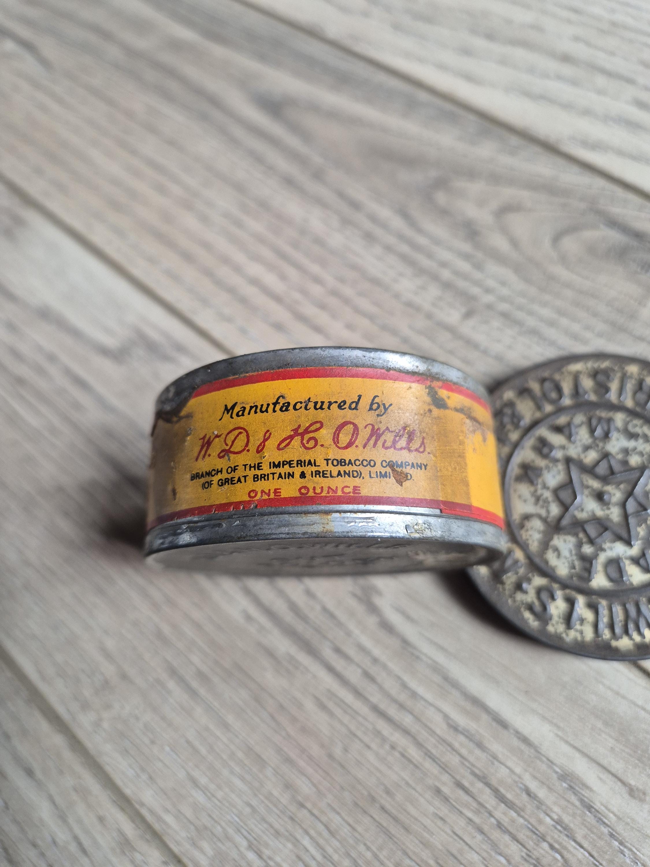 rare australian tobacco tins Lucy Hinton Tin Rare pipe tobacco tin 1900s