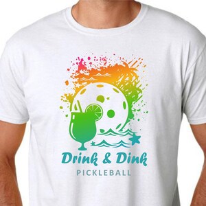 Drink & Dink | Pickleball Png | Sublmation | Svg Cut File | Pickleball Mom Team | Pickleball Season Clipart | Silhouette Cricut | Svg Png