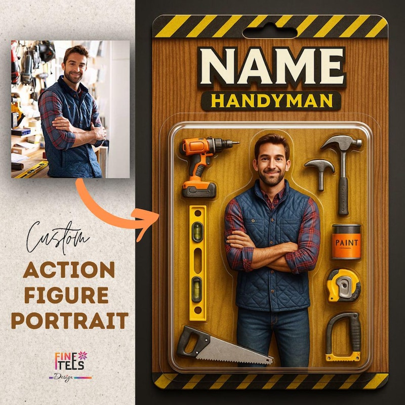 Custom Action Figure - Etsy