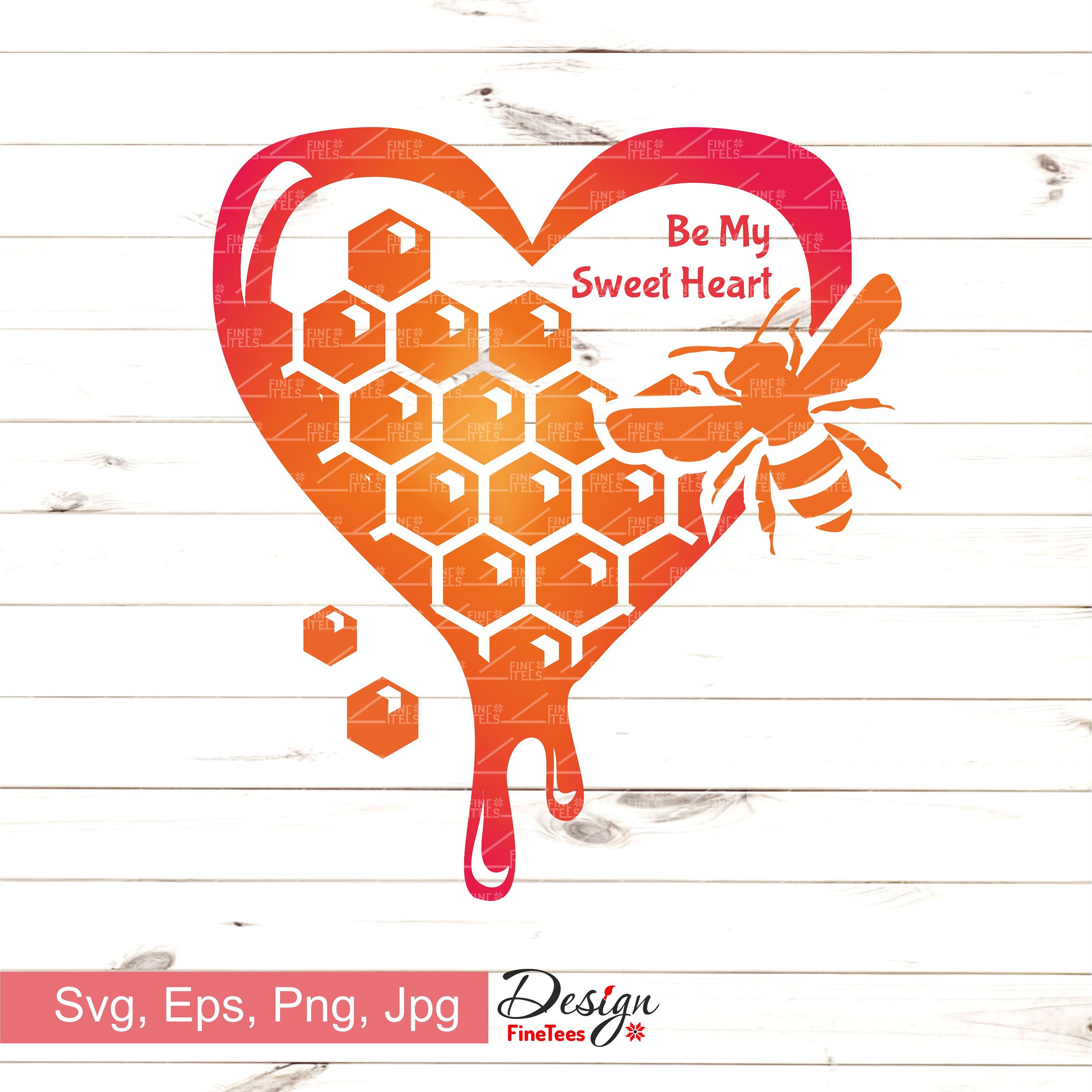 Download Sweet heart Svg Honey and bee Svg Be mine Be my Valentine ...