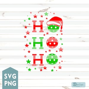 Pickleball Png, Christmas Pickleball, Pickleball Digital file for transfer to T-shirt, Sport cut files, Cricut, Digital download