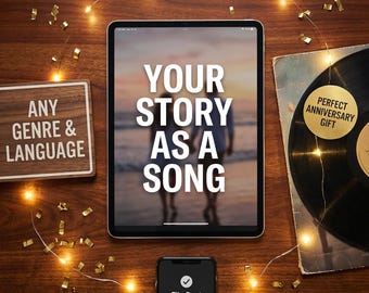 Sentimental Song for Parents Anniversary | Your Story as a Ballad | Custom Music Tribute | Lyric Video Included  | Any Genre | MP3 & MP4