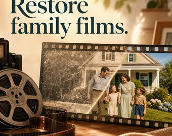Video Restoration & Colorization for VHS, MiniDV and Family Films