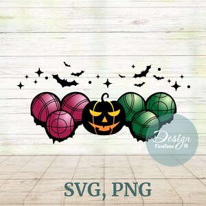 Halloween Bocce Svg, Png, DIY fall project, Angry pumpkin, Jack o lantern, Vector Cut files, Sublimation transfer, CNC laser, Digital