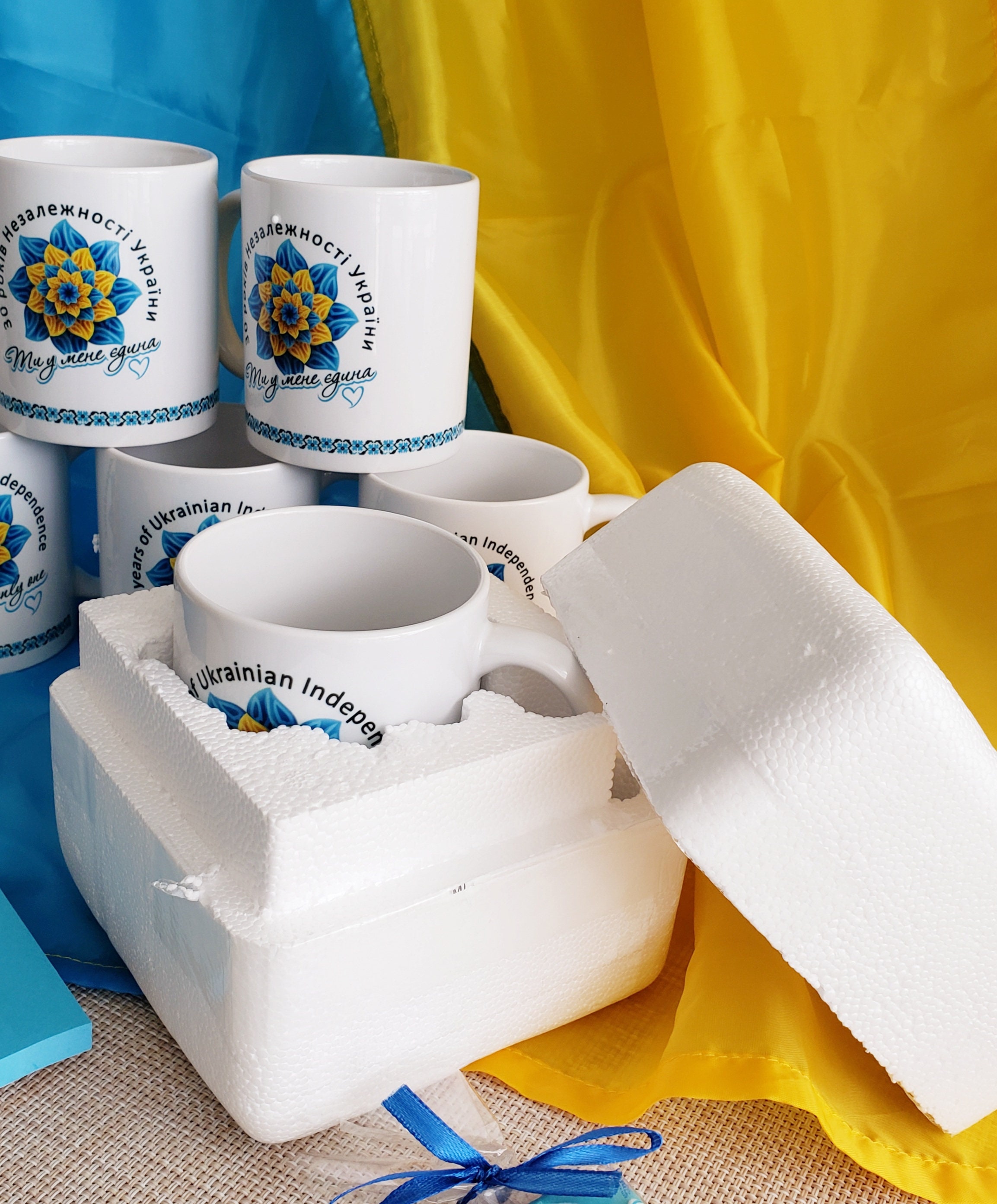 Ukraine mug 30 years of Ukrainian Independence Ceramic coffe Etsy