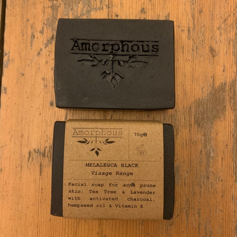 Facial Soap for Breakout Prone Skin With Activated Charcoal Etsy UK