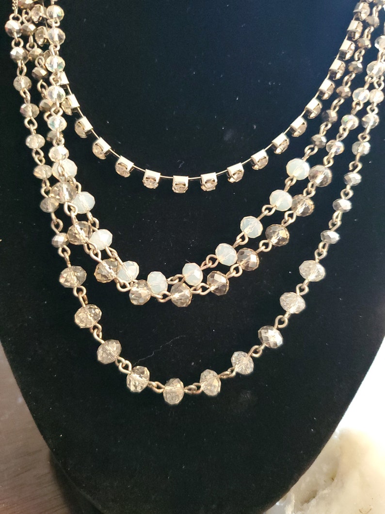Opalite layered necklace