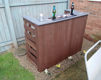 Pallet Bar Etsy