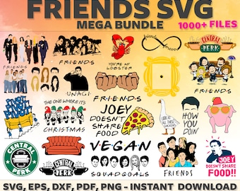 Download Friends Tv Show Svg Etsy