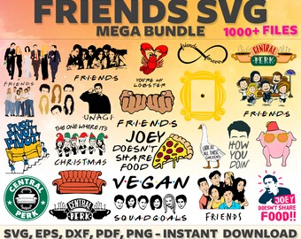 Download Friends Tv Show Svg Etsy