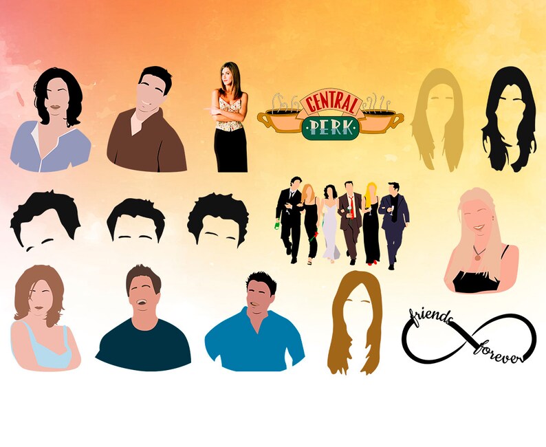 Free Free 67 Friends Tv Show Svg Bundle SVG PNG EPS DXF File