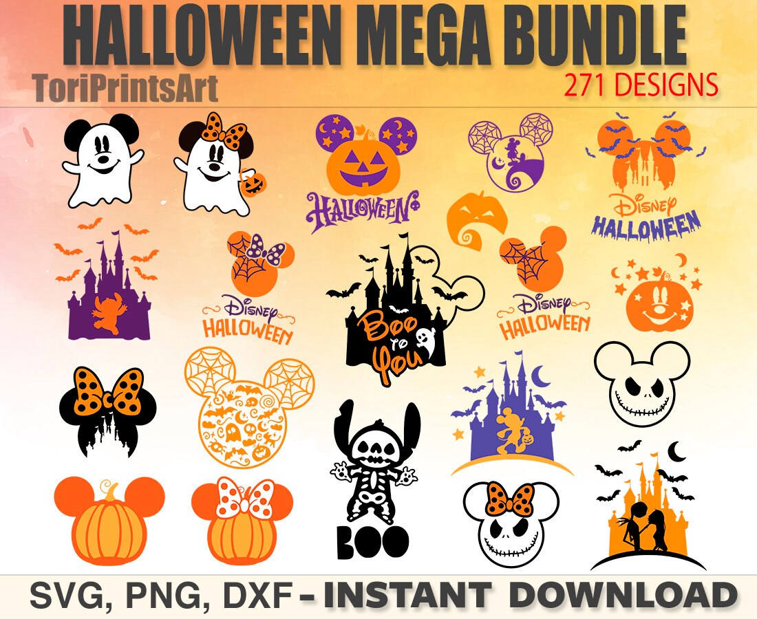Halloween Svg Bundle, Halloween Clipart, Witch Svg Files for Cricut, …