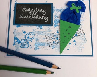 Einladung Zur Einschulung Etsy