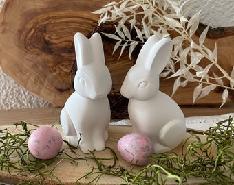 Dekohase /Osterhase / Ostern / Geschenk / Mitbringsel / weiß / Skandi